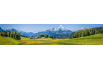 Panneau de bain : Montagnes lointaines