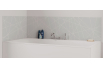 Panneau de bain : Diagonales
