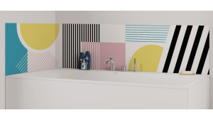 Panneau de bain : Harmonie et Motifs