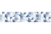 Panneau de bain : Jeux et Triangles Bleus