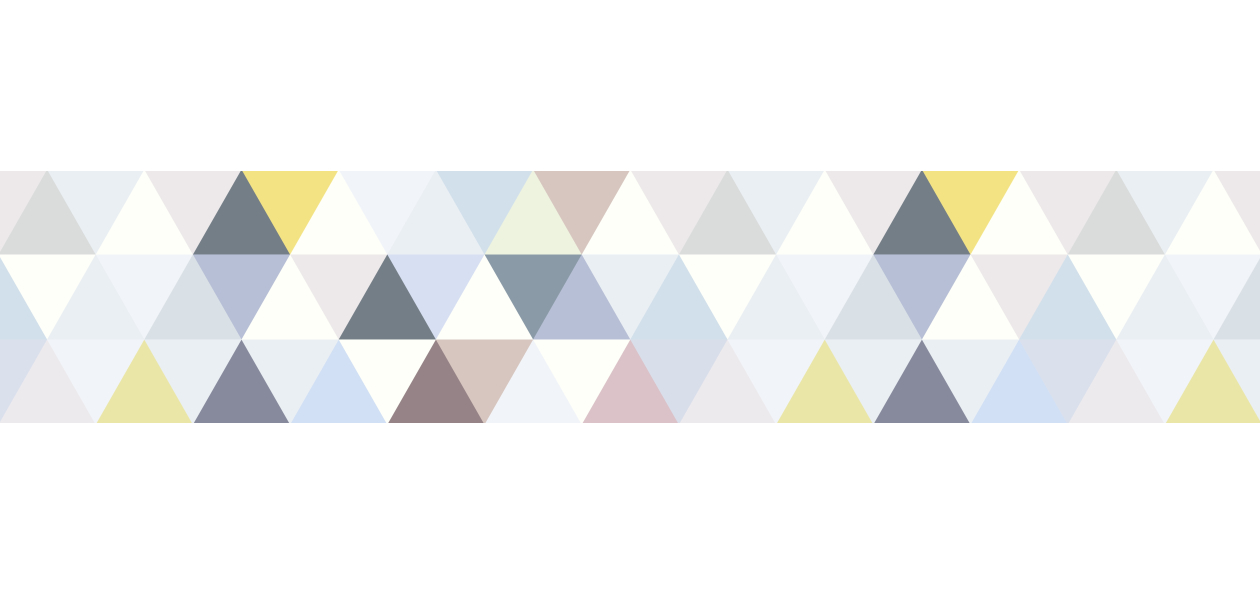 Panneau de bain : Jeux et Triangles Colorés Pales