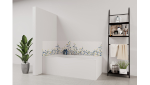 Panneau de bain : Rosaces Contemporaines 2