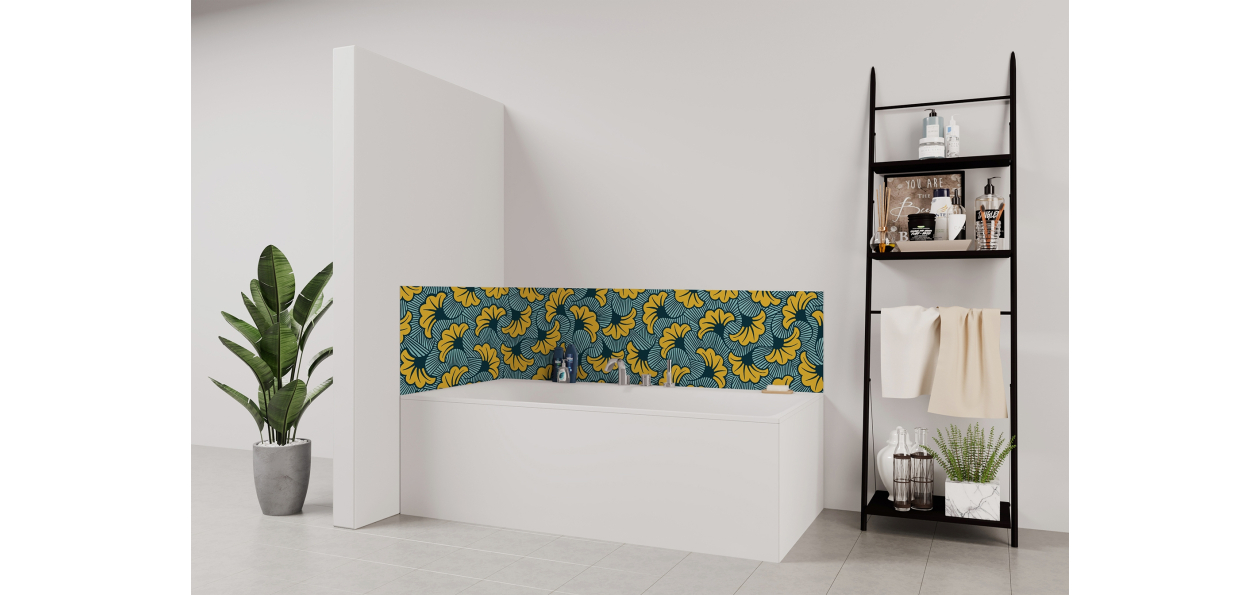 Panneau de bain : Wax 1