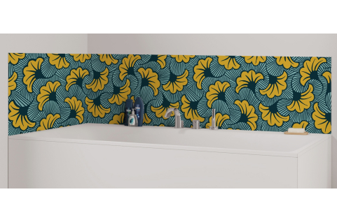 Panneau de bain : Wax 1