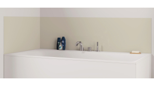 Panneau de bain : Blanc Crème RAL 9001 