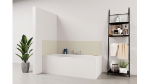 Panneau de bain : Blanc Crème RAL 9001 
