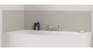 Panneau de bain : Blanc Papyrus RAL 9018 