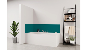 Panneau de bain : Bleu d'eau RAL 5021 
