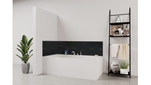 Panneau de bain : Ardoise Noire 1