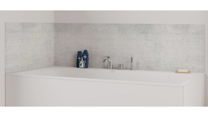 Panneau de bain : Béton Brut