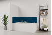Panneau de bain : Bleu vert RAL 5001