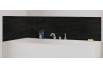 Panneau de bain : Bois Foncé