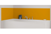 Panneau de bain : Jaune riche RAL 1003