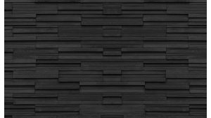 Panneau de bain : Mur Brique Ardoise Noir