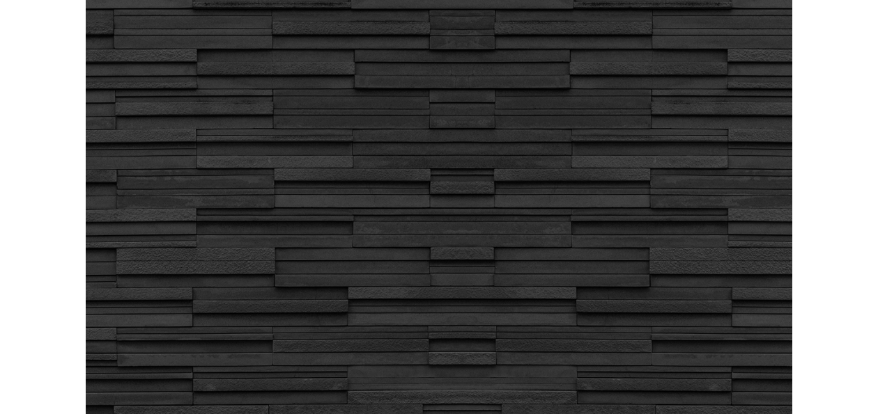 Panneau de bain : Mur Brique Ardoise Noir