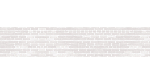 Panneau de bain : Mur Brique Blanche 2