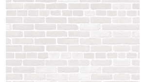 Panneau de bain : Mur Brique Blanche 2