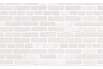 Panneau de bain : Mur Brique Blanche 2