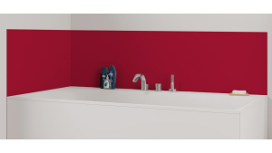 Panneau de bain : Rouge oriental RAL 3031