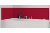 Panneau de bain : Rouge oriental RAL 3031