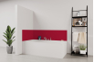Panneau de bain : Rouge oriental RAL 3031