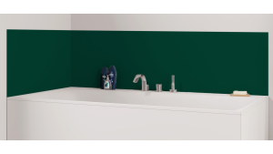 Panneau de bain : Vert mousse RAL 6005