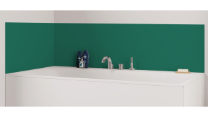 Panneau de bain : Vert Platine RAL 6000