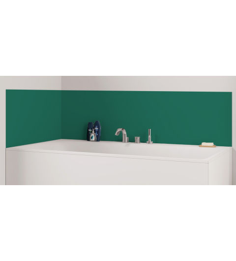 Panneau de bain : Vert Platine RAL 6000