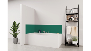 Panneau de bain : Vert Platine RAL 6000