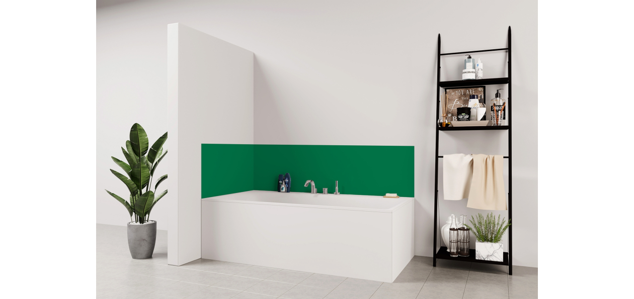 Panneau de bain : Vert Signalisation RAL 6024