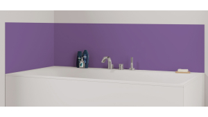 Panneau de bain : Violet lilas RAL 4005