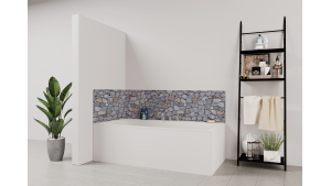Panneau de bain : Mur Pierre 3
