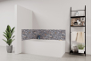 Panneau de bain : Mur Pierre 3