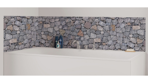 Panneau de bain : Mur Pierre 3