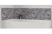 Panneau de bain : Mur Pierre 3