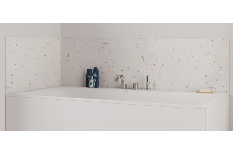 Panneau de bain : Terrazzo