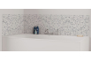 Panneau de bain : Terrazzo Bleu