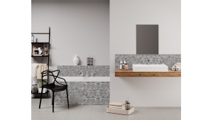 Panneau de bain : Mur Pierre