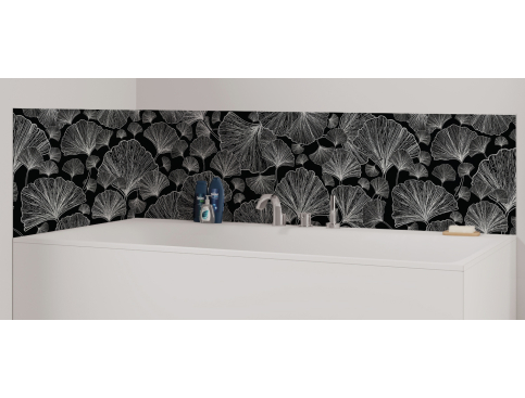 Panneau de bain : Vegétal 3