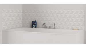 Panneau de bain : Etoile et Origami