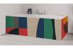 Tablier de bain : Inspiration Cubisme 1