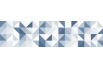 Tablier de bain : Jeux et triangles bleus