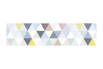 Tablier de bain : Jeux et triangles colorés pales