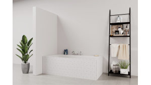 Tablier de bain : Losanges