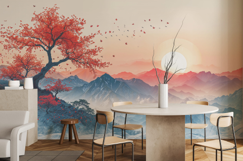 Papier peint : Paysage zen,...