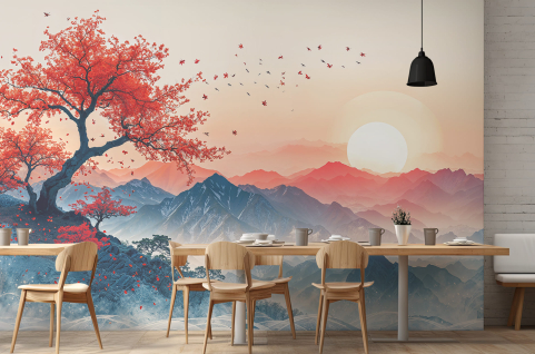 Papier peint : Paysage zen,...