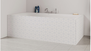 Tablier de bain : Losanges