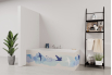 Tablier de bain : Oiseaux et ciel