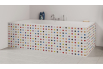 Tablier de bain : Rond colorés