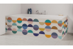 Tablier de bain : Rosace année 70 couleur